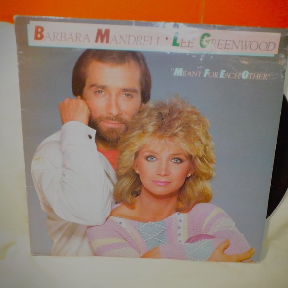 ~~~ BARBARA MANDRELL & LEE GREENWOOD ~~~ Meant For Each Other - Picture 1 of 2